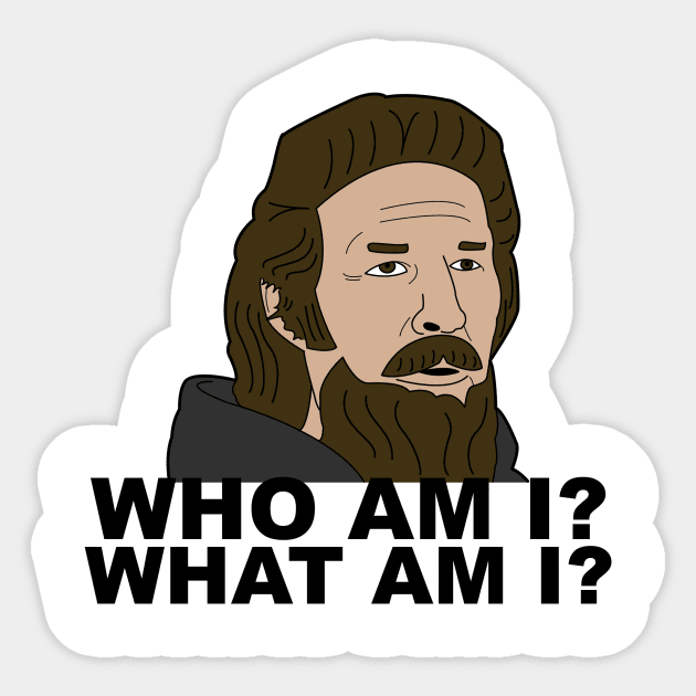 Who Am I? What am I? Sticker by SummerWave